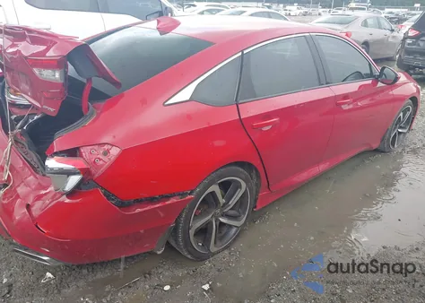 2018 Honda Accord Sport from USA, damaged, VIN 1HGCV1F34JA222057